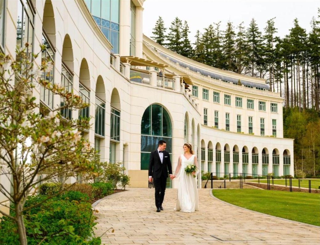 Powerscourt Hotel - Palladian-style exterior